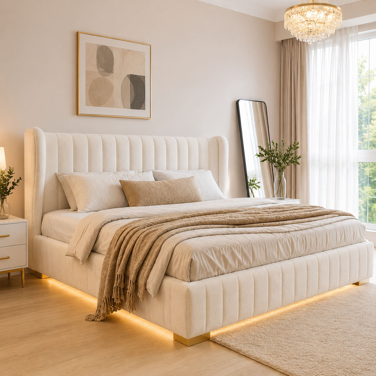 Modern Beds Online in Dubai with next day delivery