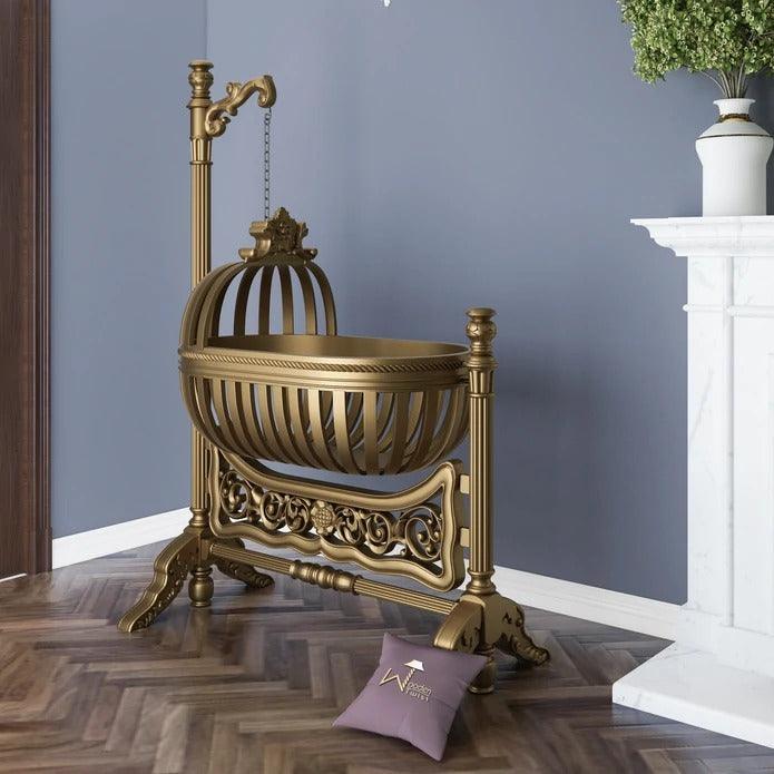 Baby Cradles & Cribs Dubai UAE - Wooden Baby Swings | Wooden Twist