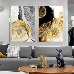 Tree stump wall art