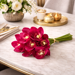 Artificial Magenta Orchid Flower