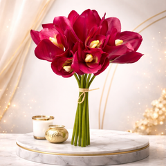 Artificial Magenta Orchid Flower