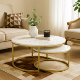 nesting coffee table set of 2
