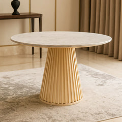 Flute Design Dining Table