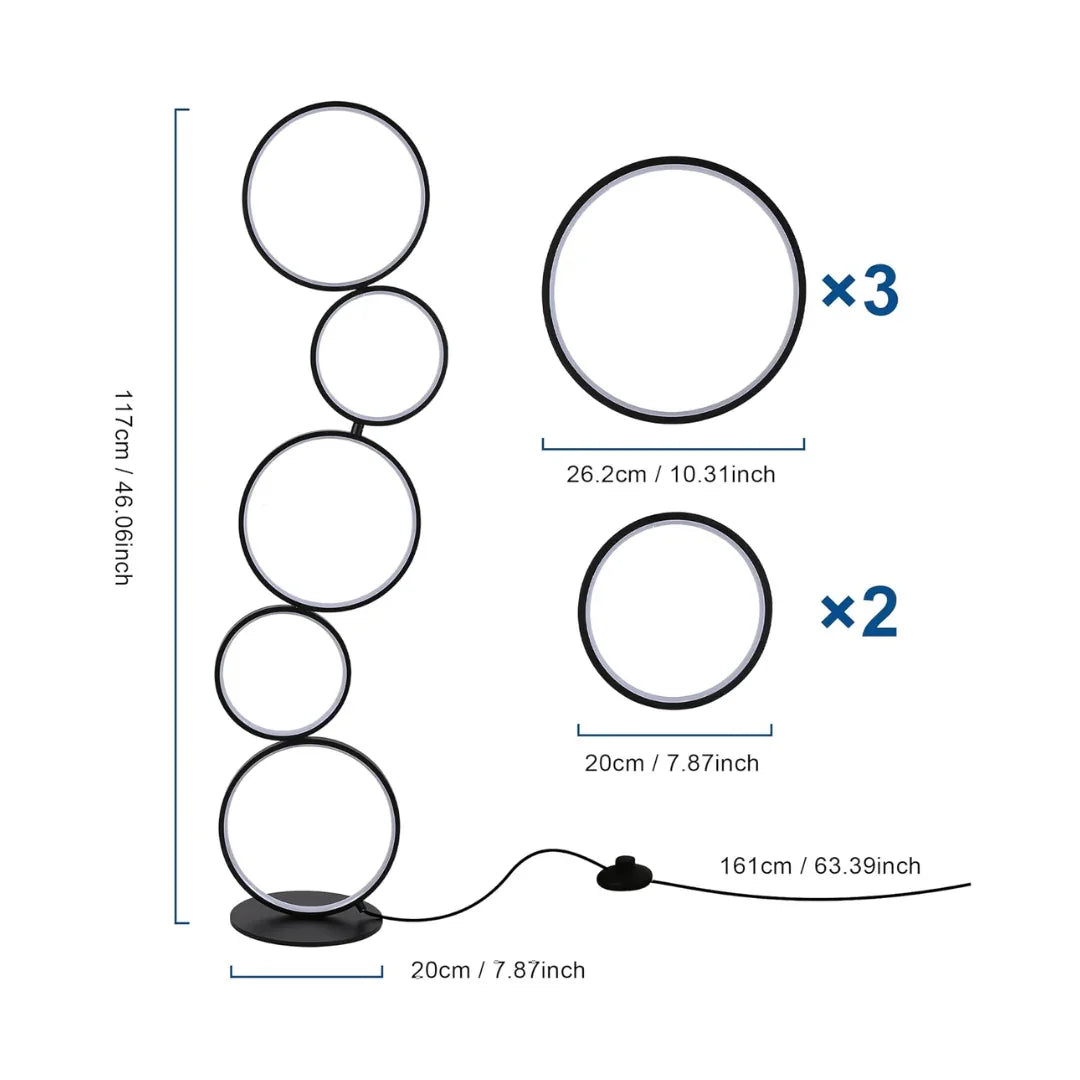 Modern Circle Floor Lamp