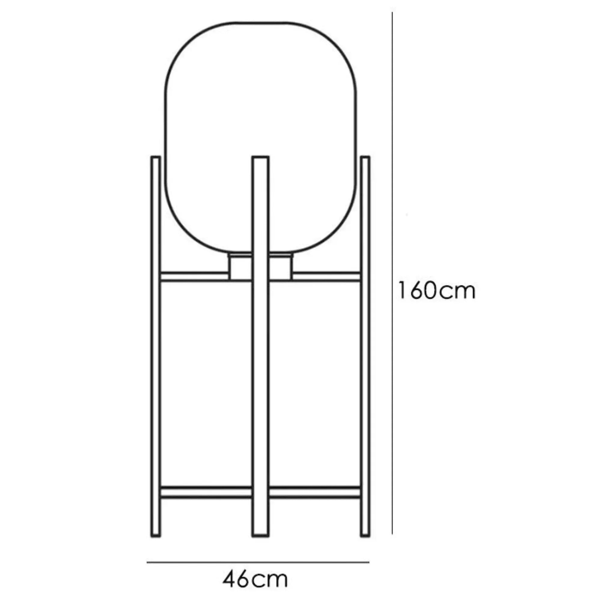 Cylindrical Shade Lamp