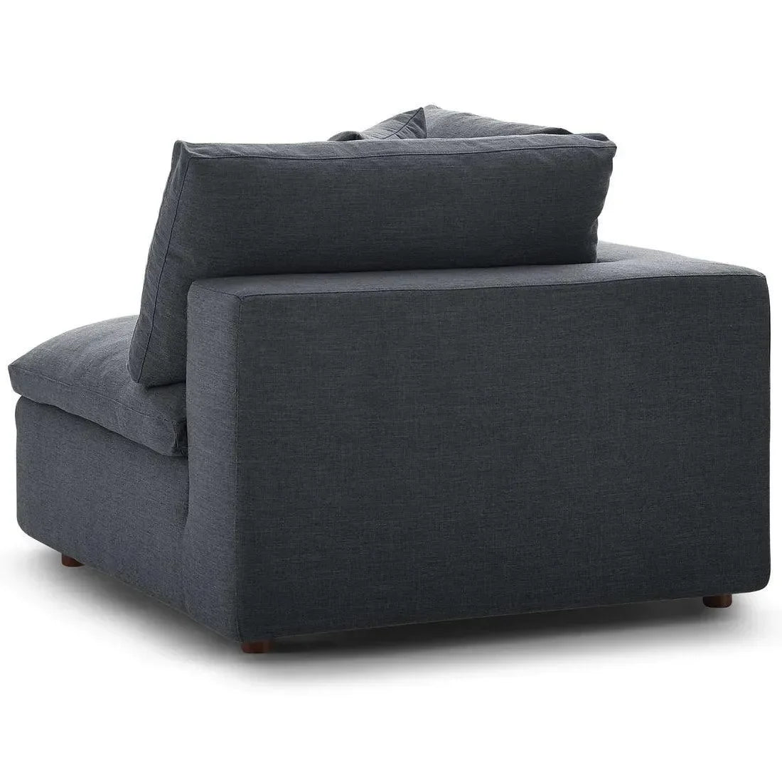 Wooden Twist Modernize Relleno L-Shape 4 Piece Sectional Sofa Set - Wooden Twist UAE