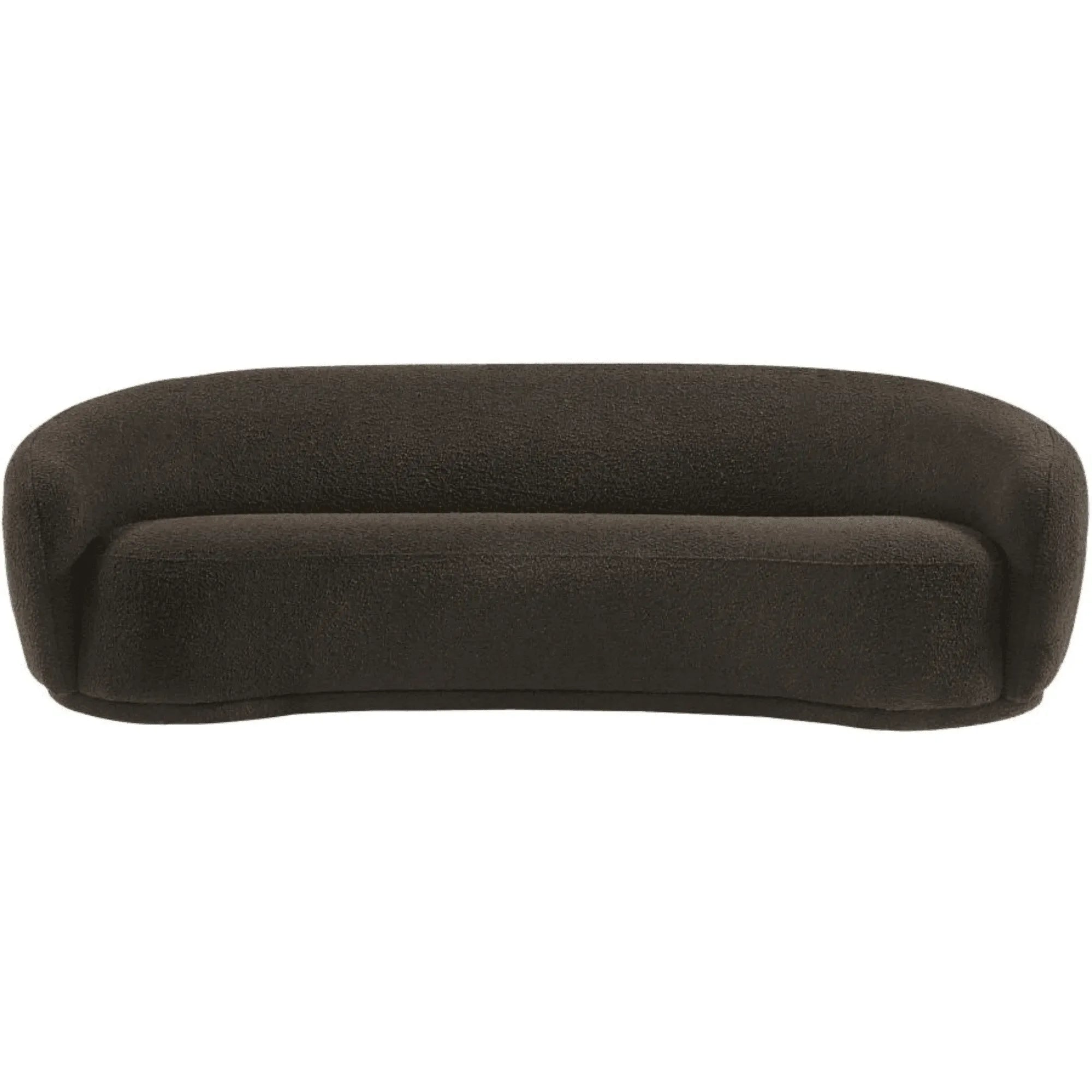 Modern rounded back sofa