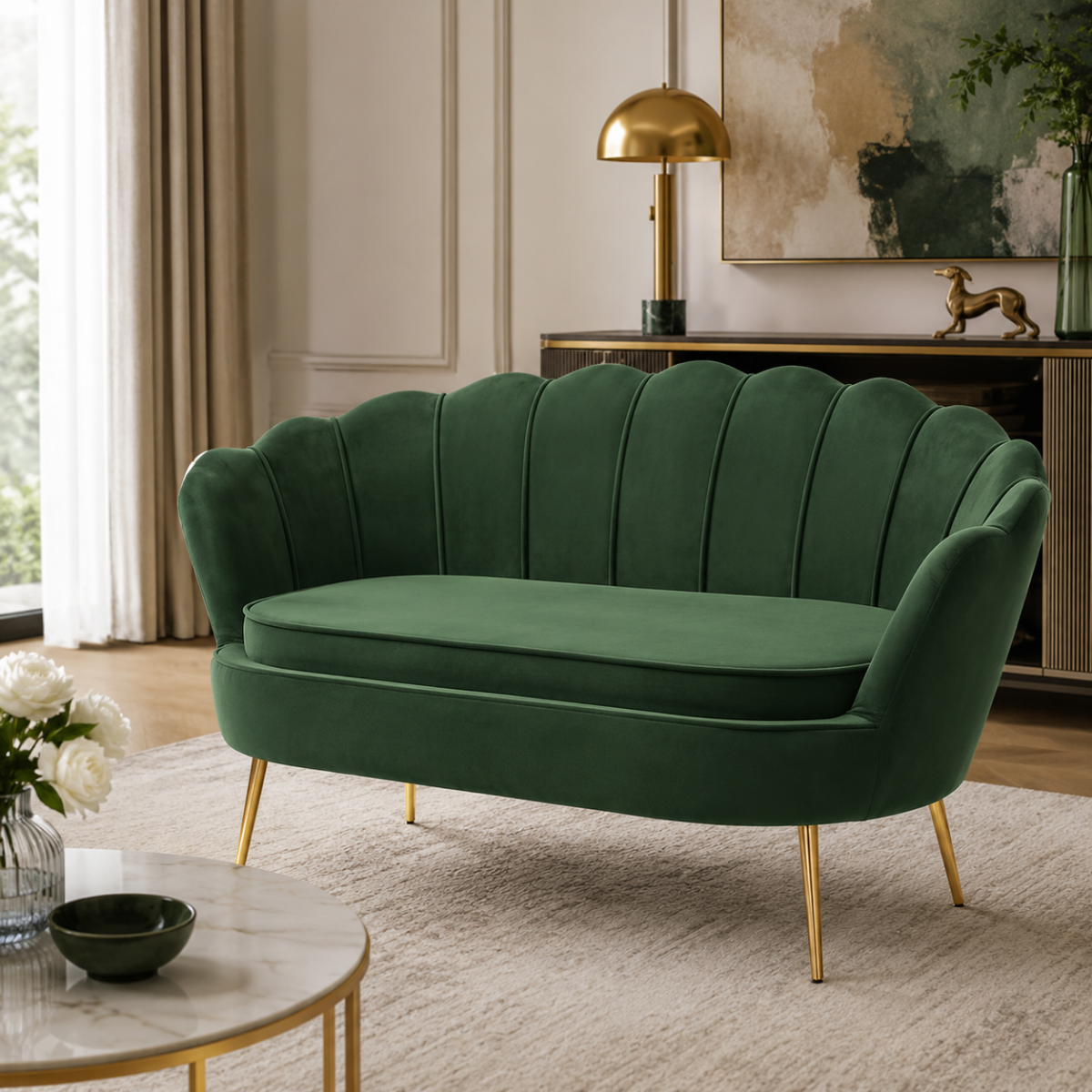 Loveseat Modern Chaise Lounge