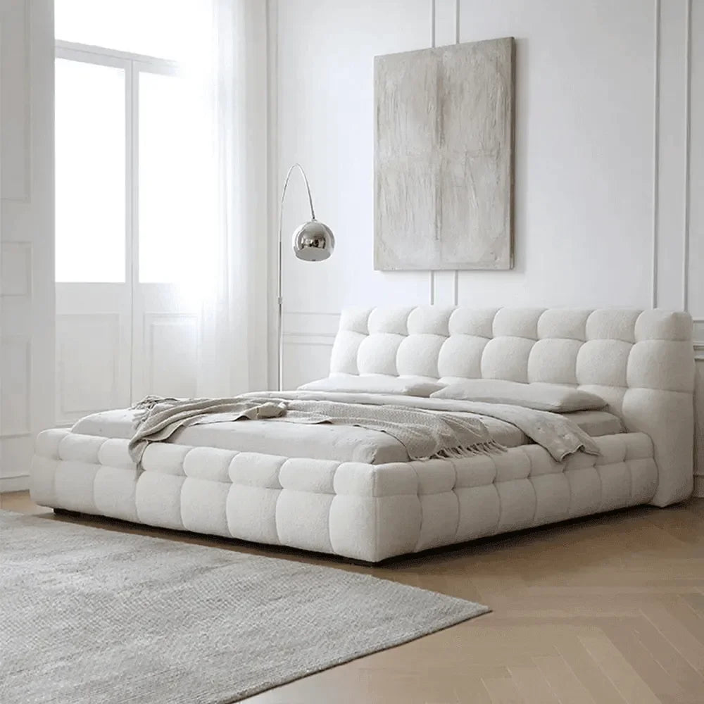 Modernize Boucle Upholstery Bed