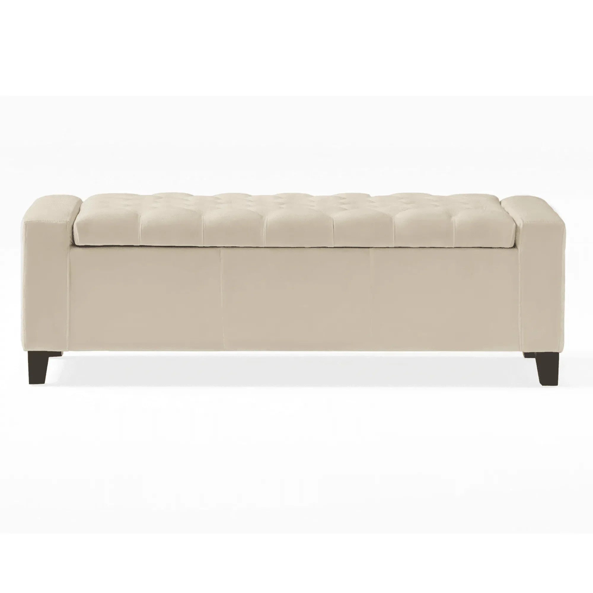 Wooden Twist Storage Bench