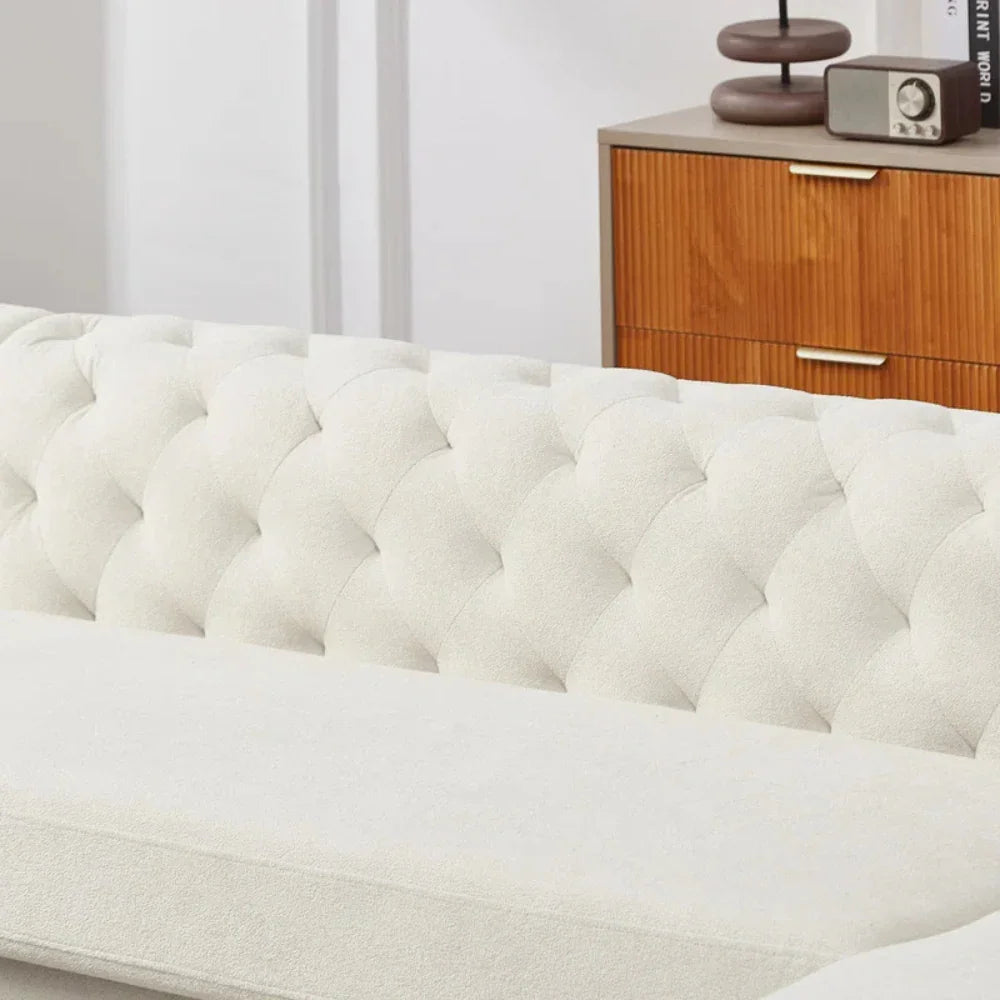 Laxora 6-Seater Sectional Sofa Beige