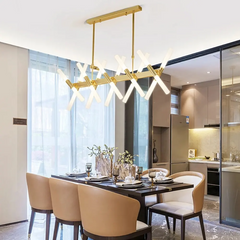 Modern branch chandelier