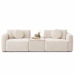 Lunaro Cloud Boucle Sofa Set