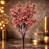 Artificial Blush Pink Cherry Blossom Stem