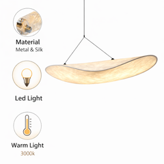 Luxury Cloud Curve LED Pendant Light