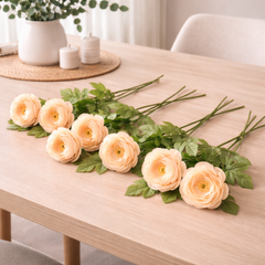 Artificial Ranunculus Flower Bunch