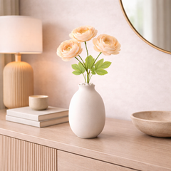 Artificial Ranunculus Flower Bunch