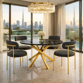Round Dining Table Set