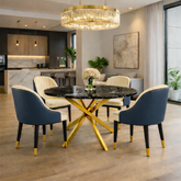 Round Dining Table Set