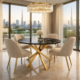 Round Dining Table Set
