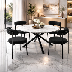 Round Dining Table Set