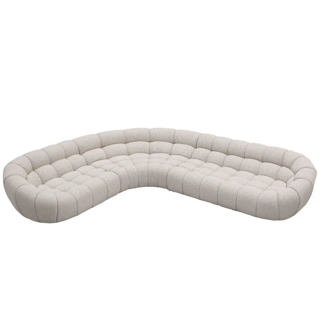 Modern Curved 8 Seater Sectional Corner Sofa