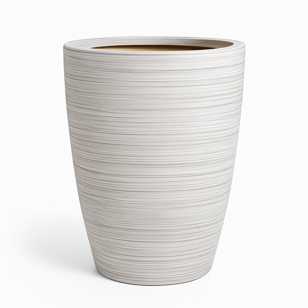 Planter Pot Striped Design