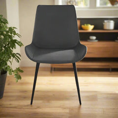 كرسي طعام خشبي بتصميم عصري لغرفة المعيشة (عبوة من قطعة واحدة)