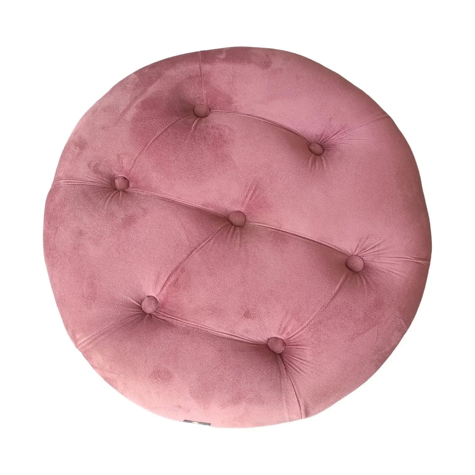 Wooden Twist Banquette Handmade Tufted Solid Wood Pouffe Ottoman - Wooden Twist UAE