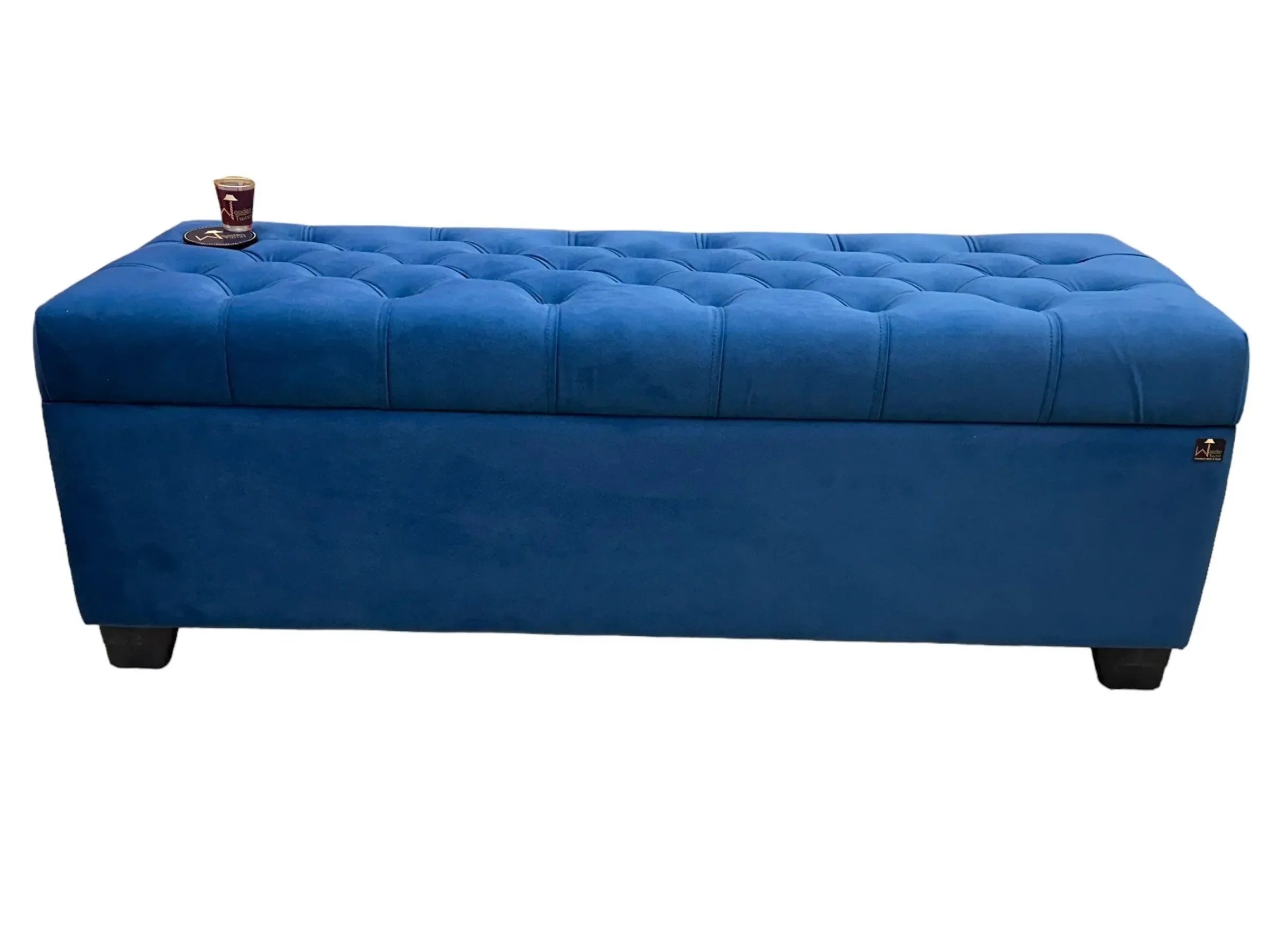 Wooden Twist Zelja Solid Wood Flip Top Storage Bench Couch - Wooden Twist UAE