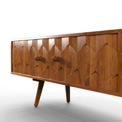 Wooden Twist Más Handmade Solid Sheesham Wood TV Unit for Living Room - Wooden Twist UAE