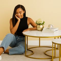 Set of 3 nestingCoffee Tables