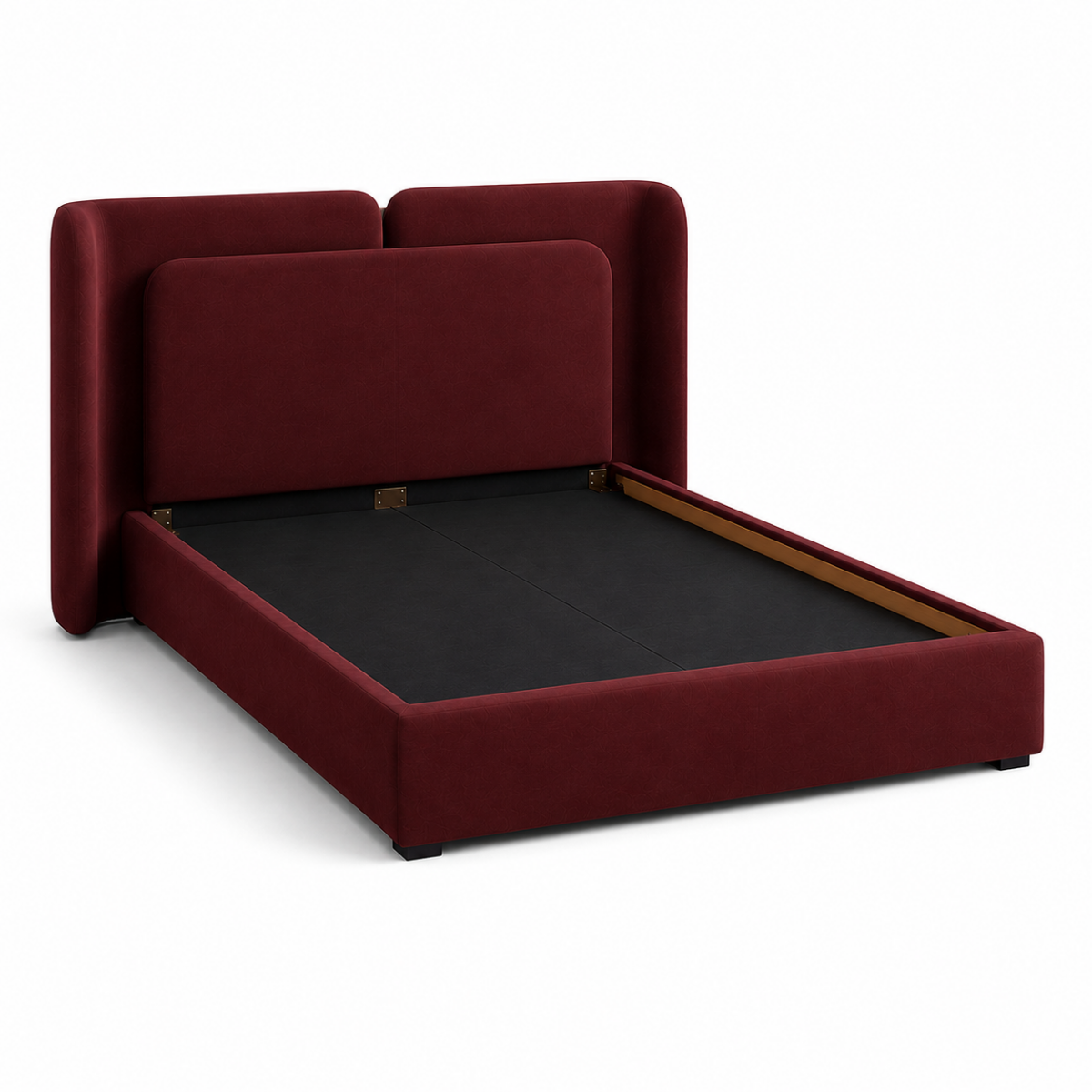 Aurelia Luxe Wingback Bed