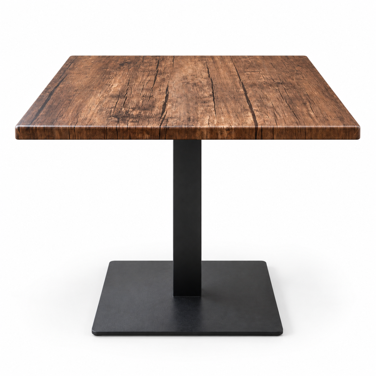 Rustica Square Dining Table - product shot on white background
