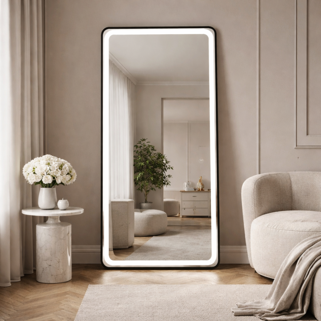 Smart LED Mirror with Touch Control