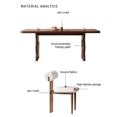 Wave 6 Seater Dining Set
