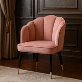 Fuzzy Modern Cafe Dining Chair