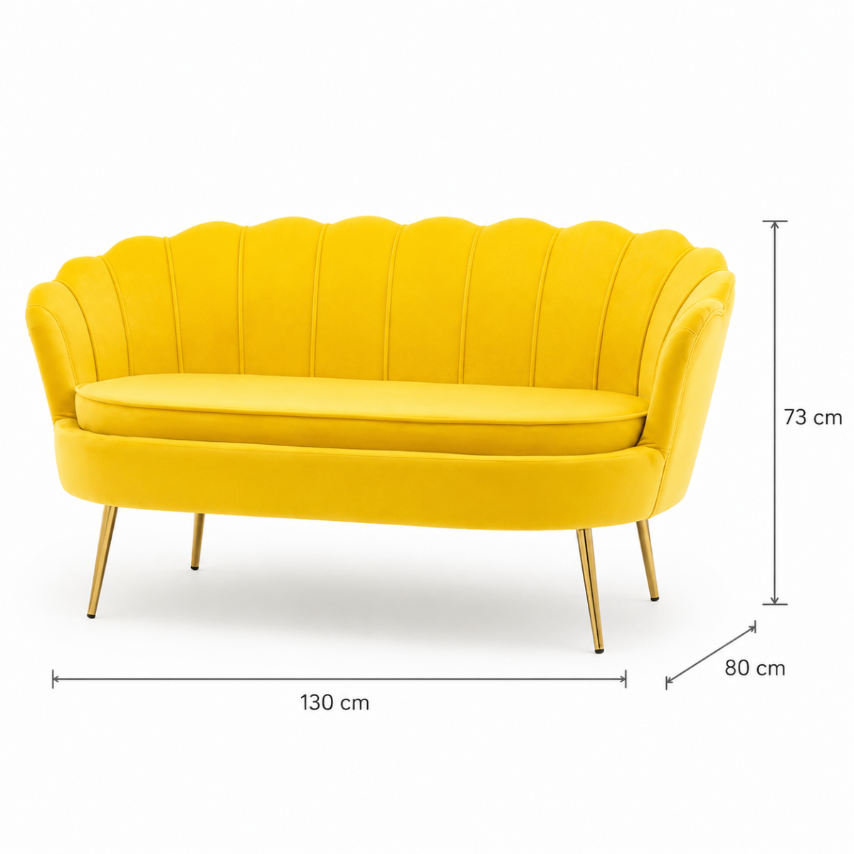 Loveseat Modern Chaise Lounge