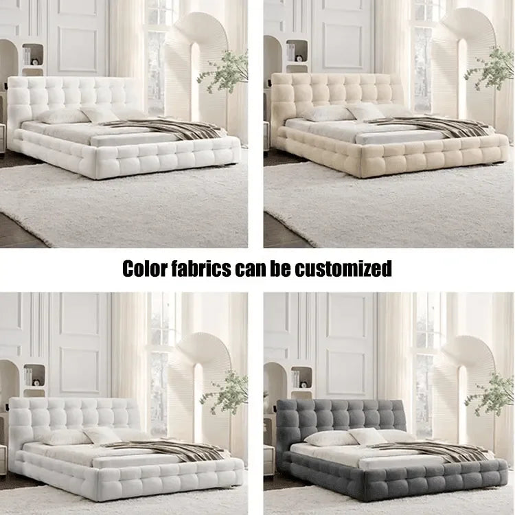 Modernize Boucle Upholstery Bed