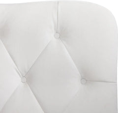 Wooden Twist Tessa Velvet Upholstery Rectangular Bed - Wooden Twist UAE