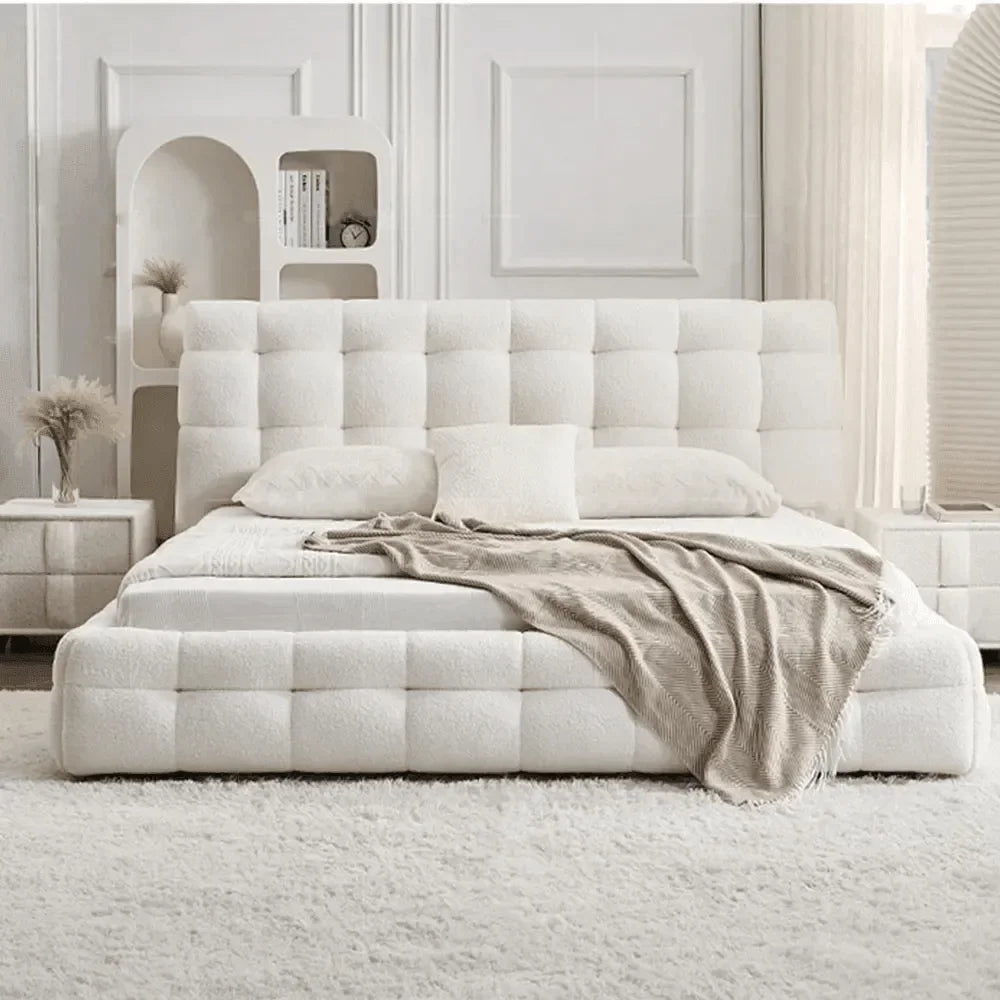 Modernize Boucle Upholstery Bed