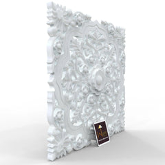 Premium Wooden Hand carved Wall Panel - Wooden Twist UAE