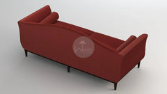 Handicraft Wooden Chaise Lounge Living Room Couch Sofa (3 Seater) - Wooden Twist UAE