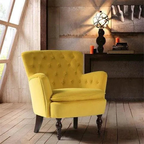 Yellow armchairs online
