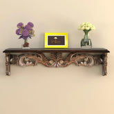 Wooden Twist Fancy Floating Wall Bracket Book Rack - Wooden Twist UAE