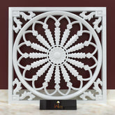 Premium Wood Hand carved Wall Panel - Wooden Twist UAE
