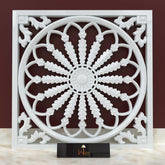 Premium Wood Hand carved Wall Panel - Wooden Twist UAE