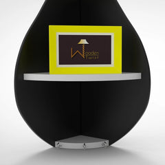 Fresca Premium Large Wooden Corner Wall Shelf - Wooden Twist UAE