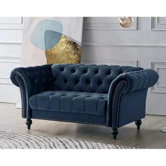 Modern Chesterfield 2 Seater Sofa - Wooden Twist UAE