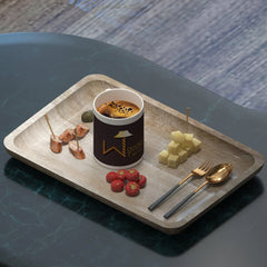 Solid Mango Wood Premium Tray/Platter ( Set of 4 ) - Wooden Twist UAE